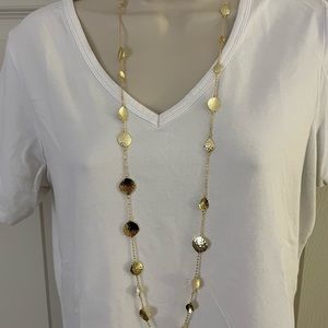 NWT Melinda Maria Pod Necklace in Gold  LAST CALL NO OFFERS ACCEPTED